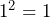 Rendered by QuickLaTeX.com 1^2=1