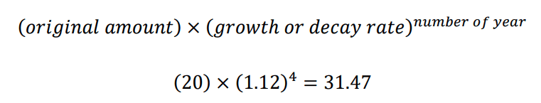 Interest Decay rate answer