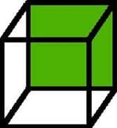 The Necker cube The Necker cube