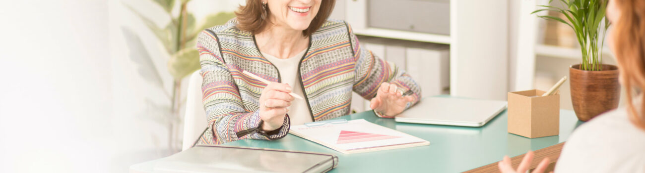 Life coach and client Life coach and client